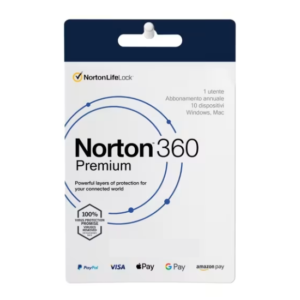 Symantec Norton 360 Premium with 75GB Cloud Backup