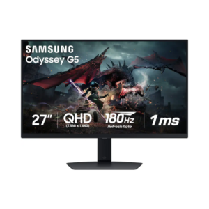 Samsung Odyssey G50D 27” QHD 180Hz IPS Gaming Monitor